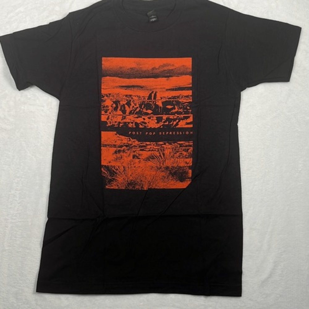 Iggy concert‎ Post Pop Depression release desert graphic print T-shirt Men S